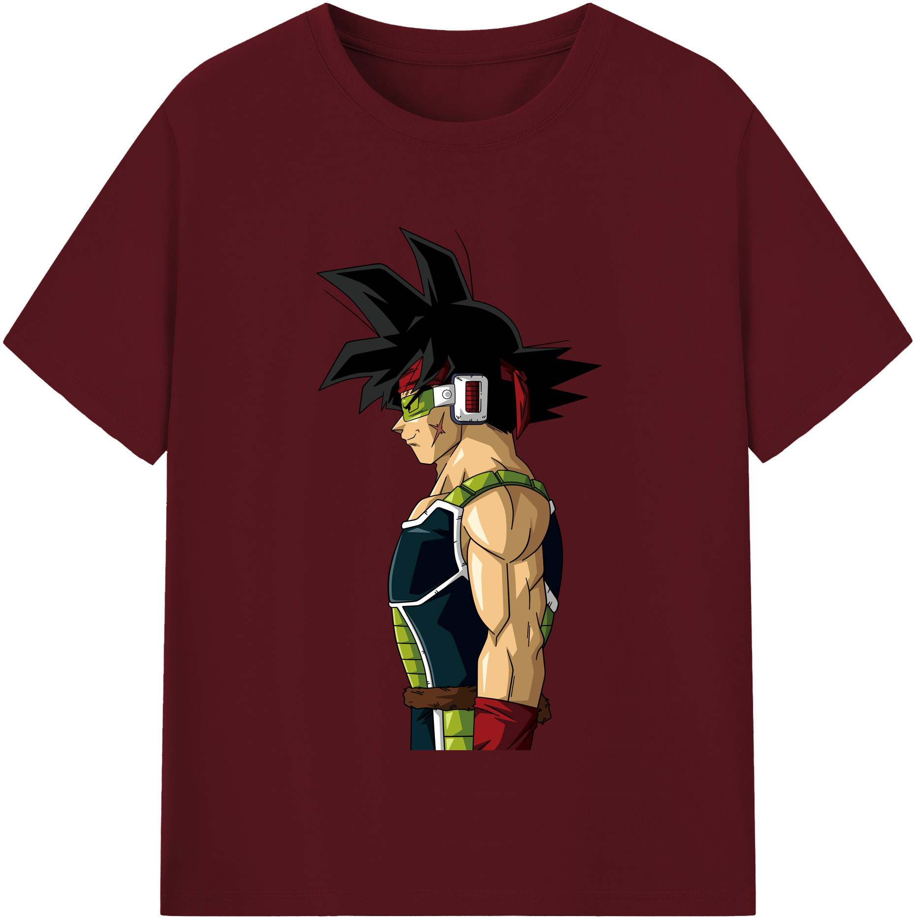 （画像用） ドラゴンボール バーダック DRAGON BALL Burdock 綿100％半袖Tシャツ（フロントプリント）